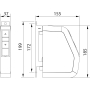 HOMEPILOT RolloTron Pure Smart - roller blind motor for surface mounting