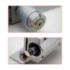 Toplionace 12V/24V DC Reciprocating Linear Actuator with Speed Controller 3-15cm Stroke 90RPM