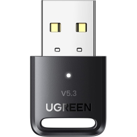 UGREEN USB Bluetooth 5.3 Bluetooth-Adapter für PC, kompatibel mit Windows 11 10 8.1, USB-Adapter Bluetooth-Dongle für Kopfhörer, Tastatur, Maus, Lautsprecher, PS5, PS4, Switch-Controller