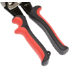 Amazon Basics Set of three Aviation tin snips for straight cuts, 3 Piece, right and left hand
