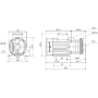 Однофазный многоступенчатый центробежный насос Grundfos серии cm3-5