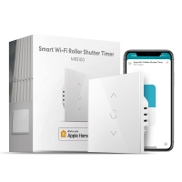 El interruptor de persiana WiFi Meross funciona con Homekit, las persianas Alexa requieren neutral, temporizador y control por voz, compatible con Siri, Alexa, Google Assistant