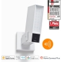 Netatmo NOC-SW-DE intelligent outdoor surveillance camera with 105 dB siren, WiFi and integrated lighting