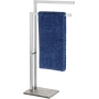 Granite towel rail Wenko 20603100 - clothes hanger, stainless steel, 43.5 x 86.5 x 20 cm, satin finish