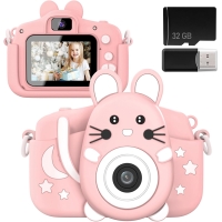 Children's camera for babies aged 3 to 8, HD 1080P