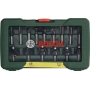 Bosch 15 pcs. Carbide cutter set (for wood, Ø shaft 8 mm