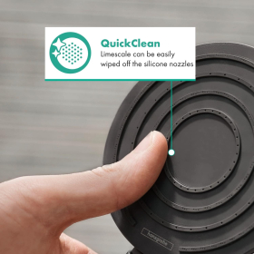 Rociador de ducha ahorrador de agua Hansgrohe Pulsify S, tipo 1 chorro