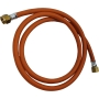 Rubber hose for soldering stations, length 1.5 m, Ø 6.3 mm