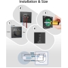 Interruptor de persiana enrollable inteligente Tersky WiFi