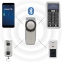 ABUS HomeTec Pro Bluetooth® CFT3100 keypad - Code entry to open the main door - For the wireless HomeTec Pro Bluetooth® CFA3100 door lock operation - White