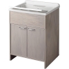 Lavabo compacto con mueble bajo Negrari 9002KR