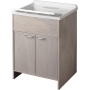 Lavabo compacto con mueble bajo Negrari 9002KR