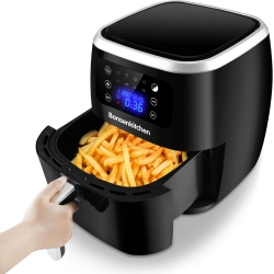 Deep fryer Bonsenkitchen, capacity 6l, 8 programs