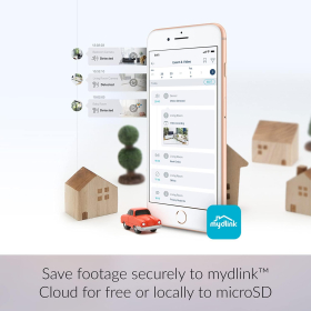 Kompakte WLAN-Kamera D-Link DCS-6100LH mydlink