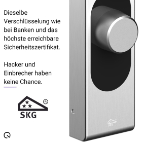 LOQED – Smart electronic door lock with app and 256-bit encryption