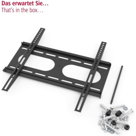 Soporte de pared para TV Hama – Apto para pantallas de 32 a 56 pulgadas, VESA hasta 400x400