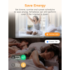 Refoss Mini interruptor de relé de control de luz WiFi compatible con Apple HomeKit, Alexa y Google Home