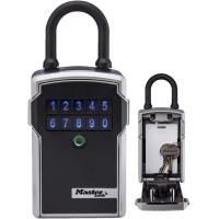 Master Lock key box with Bluetooth connection or combination, 18.3 x 8.3 x 5.9 cm