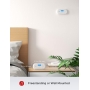 X-Sense WiFi Smart Carbon Monoxide Detector, Real-time mobile alerts with X-Sense Home Security App, Replaceable Battery, Bracketless Design, XC04-WX