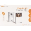 Videoportero SCS Sentinel Visiokit 4.3 – 2 hilos, pantalla de 4,3 pulgadas, IP55