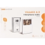 Video-Gegensprechanlage SCS Sentinel Visiokit 4.3 – 2-Draht, 4,3-Zoll-Bildschirm, IP55