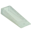 Burgwachter Cuña para puerta, tope de puerta antideslizante de plástico para suelo, TKL 2010, transparente mate, 100 mm, TKL 2010 T (4 unidades)