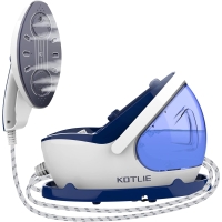 Kotlie Steamer 2-in-1 Steam Iron, 1600W, Steam Brush, Fast Heating and Self-Cleaning Steamer