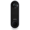 Timbre con vídeo con cable para exteriores Arlo, HD 1080p, visión nocturna en color de 180°, detección de movimiento, audio bidireccional