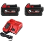 Kit NRG M18™ REDLITHIUM™-ION 5.0Ah - M18NRG-502