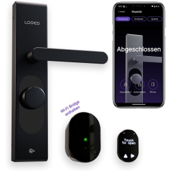 LOQED – Cerradura electrónica inteligente con aplicación y cifrado de 256 bits