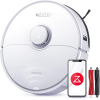 Roborock S7 robot aspirador con función de limpieza, robot aspirador 2500Pa, app Alexa robot aspirador con control por voz, inteligente para suelos duros, pelo de mascotas, alfombras, blanco