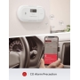 X-Sense WiFi Smart Kohlenmonoxidmelder, mobile Echtzeitbenachrichtigungen mit der X-Sense Home Security App, austauschbarer Akku, halterungsloses Design, XC04-WX