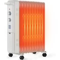 Радиатор ANJI DEPOT 2500 Вт, 11 ребер, масляный радиатор, регулируемая температура