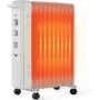 ANJI DEPOT 2500W Radiator, 11 Fins, Oil Cooler, Adjustable Temperature