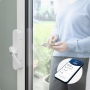 ABUS WINTECTO One – Smarter Fenstergriff mit Alarm für Fenster, Balkon- und Terrassentüren