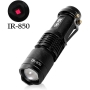 MakeTheOne 3W 850NM IR Infrared Flashlight for Night Vision