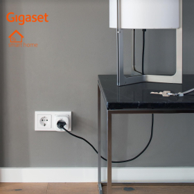 Розумна розетка Gigaset Plug One X для управління електроприладами. Функція таймера – налаштування таймера – керування програмою