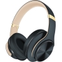 DOQAUS Bluetooth Over-Ear Headphones with 3 EQ Modes, Foldable Stereo HiFi Headset with Microphone