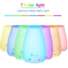 Diffuserlove Diffuser with Remote Control, Aroma Humidifier, 2 Pack Ultrasonic Essential Oil Diffuser with Cool Mist and 7 Colors LED Auto Off for Home, Yoga, Office, Spa