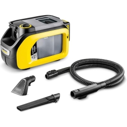 Aspiradora inalámbrica compacta Kärcher SE 3-18, 18 V, 200 W, 6,5 m², depósito de agua de 1,6 l, autonomía de 12 a 24 min, sin batería