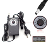 Toplionace 12V/24V DC Reciprocating Linear Actuator with Speed Controller 3-15cm Stroke 90RPM