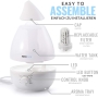 InnoBeta Waterdrop 2.4 liter ultrasonic humidifier Cool Mist with filter for babies