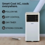 Мобільний кондиціонер Comfee Easy Cool 2.6, 9000 BTU, 2.6 кВт, керування через додаток/Alexa/Google Home/IFTTT