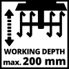 Einhell GC-RT 1440 M electric cultivator (1400 W, working width 40 cm, working depth 200 mm, standard motor)