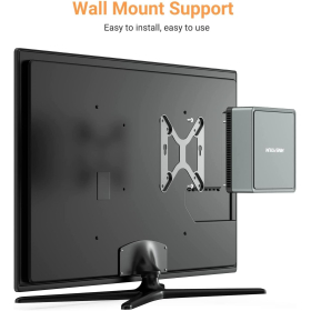 MINIS FORUM UM350 Mini PC AMD Ryzen 5 3550H with DDR4 16GB RAM 256GB PCle SSD 