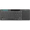 Rii RT518S Wireless and Bluetooth Multimedia Keyboard with 2 LED Backlight and Large Rechargeable Multi-Touch Keyboard for PC, Laptop, Tablets, Smart TV, Windows, MacOS, Linux