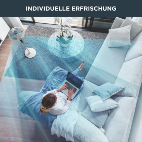 Ventilator Rowenta VU5640 Turbo Silence Extreme | 4 Geschwindigkeitsstufen | Nachtmodus | Bis zu 80 m³/min