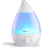 InnoBeta Waterdrop 2,4 Liter Ultraschall Luftbefeuchter Cool Mist mit Filter für Babys