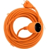 Zenitech Extender 16A HO5VV-F 2x1.5 of 20 m, male to female, orange
