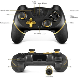 Controlador inalámbrico MissHome para Switch Pro